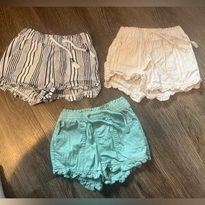 GAP girls 3x shorts